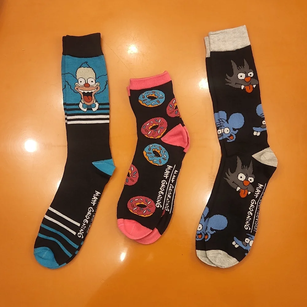 Simpson socks 3 pair - Picture 1 of 1